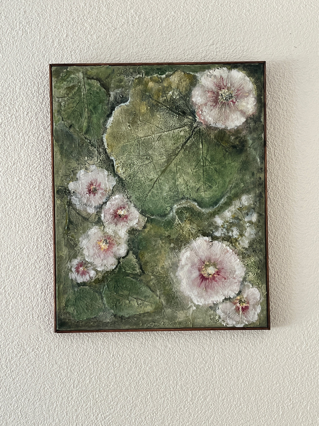 Stokrozen uit mijn tuin