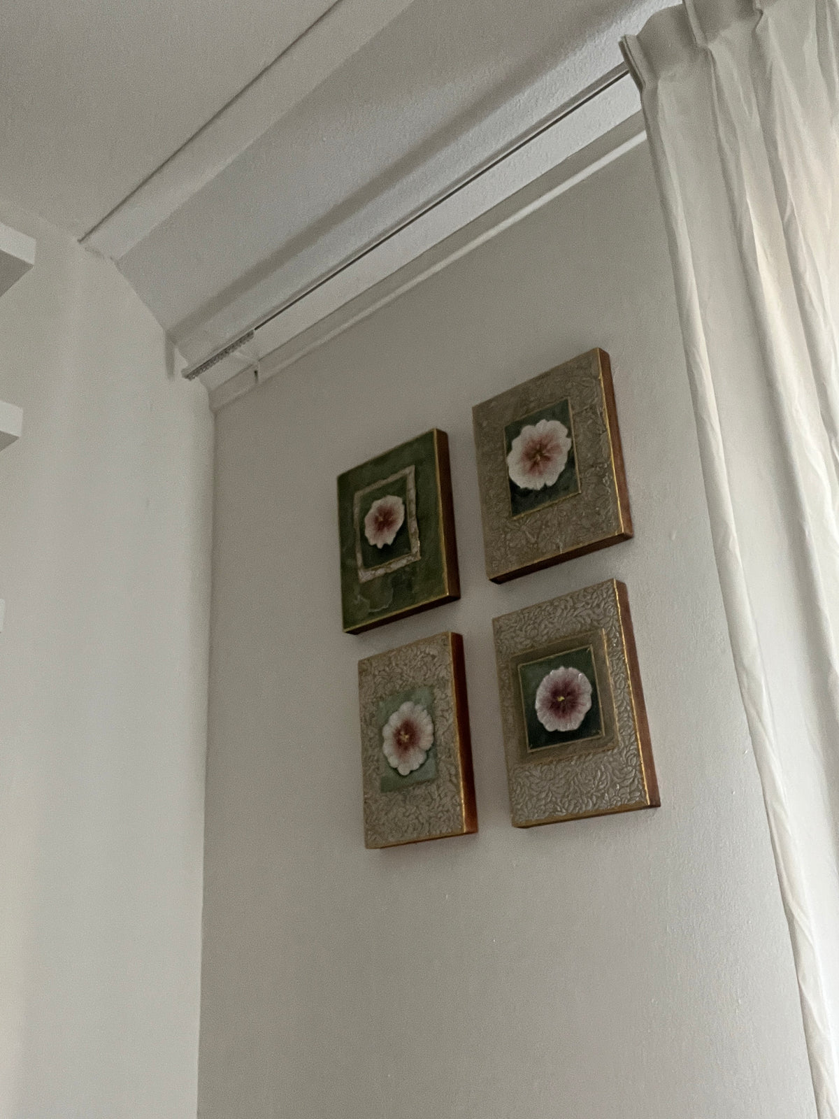 Stokroos in eenvoud, stokrozen uit mijn tuin