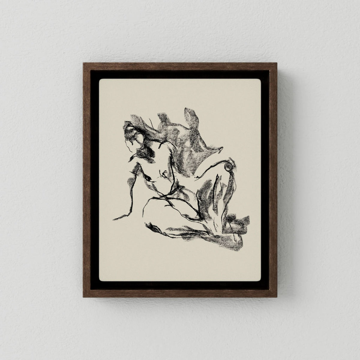 Dancing Pencil printed on Art canvas 