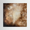 Eroded surroundings printed on art canvas 