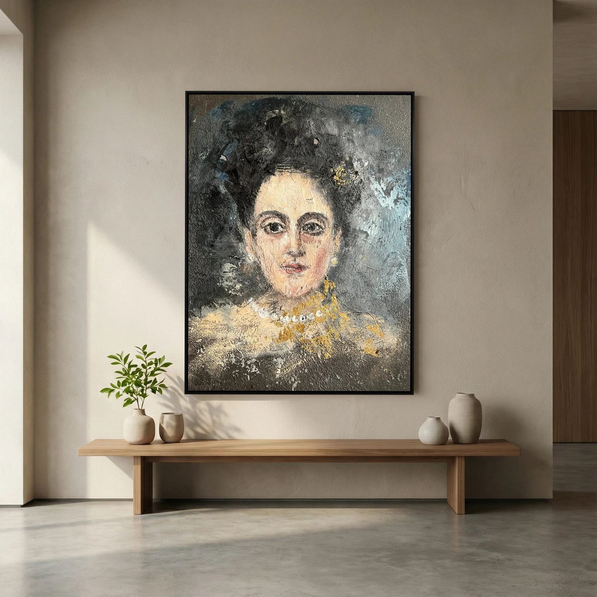 Fayum printed on Canvas