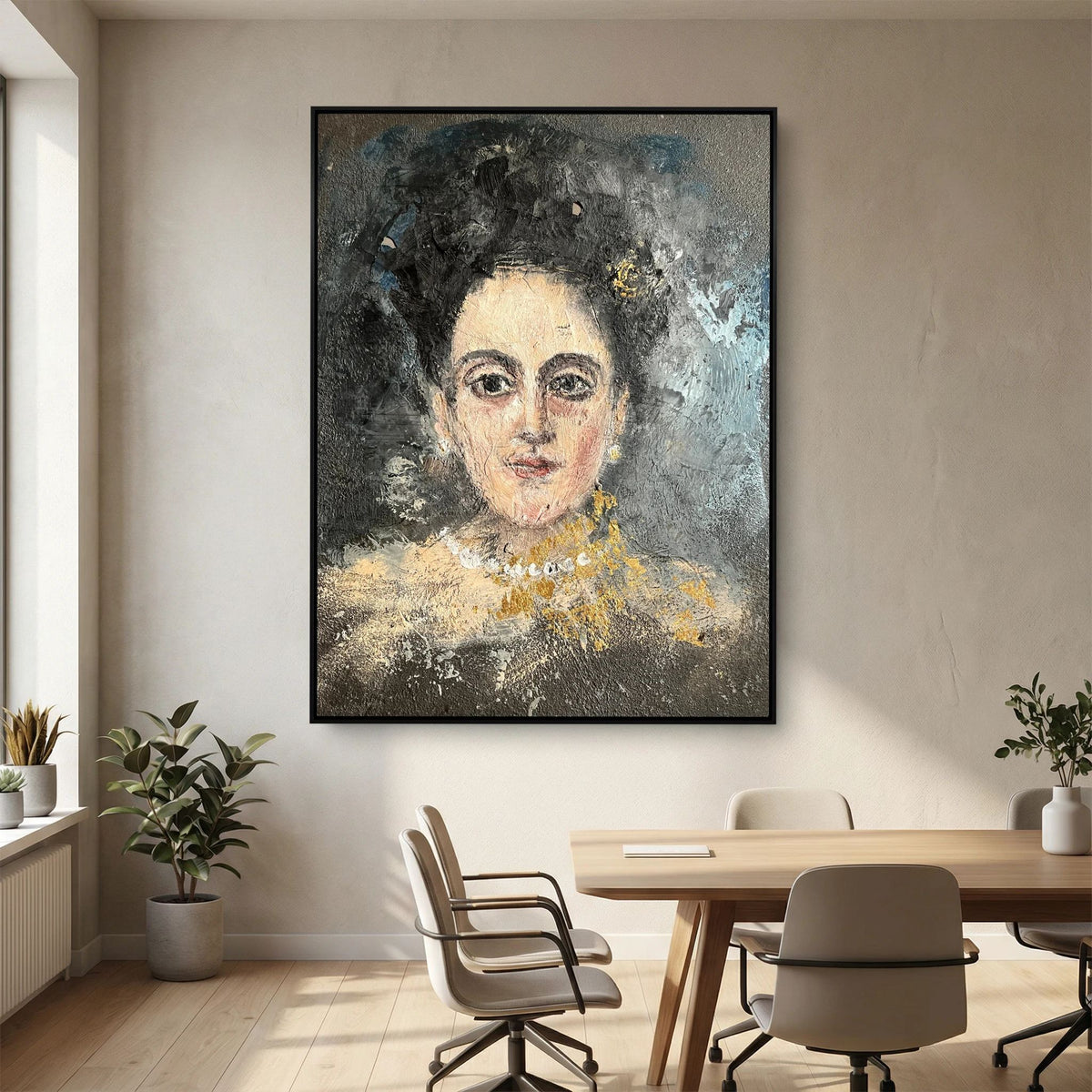 Fayum printed on Canvas