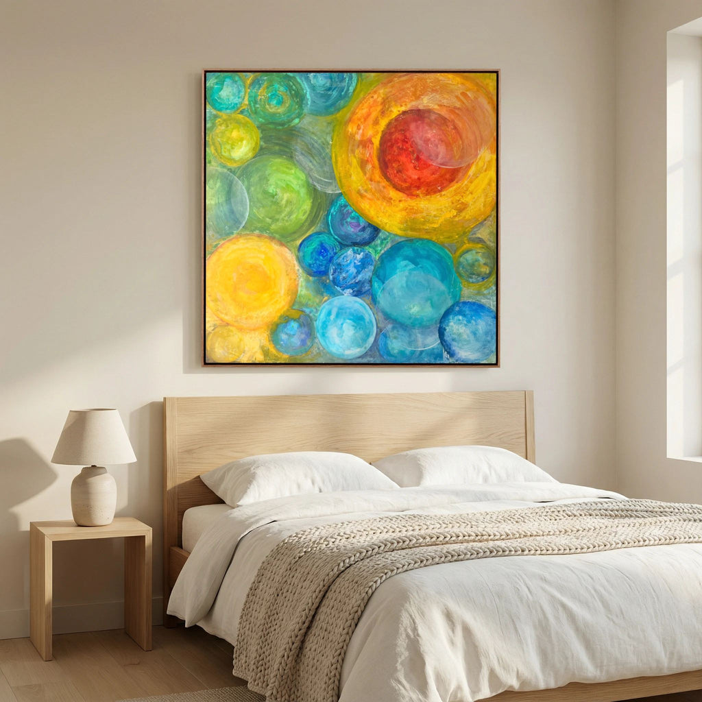 Circles of life Art Print