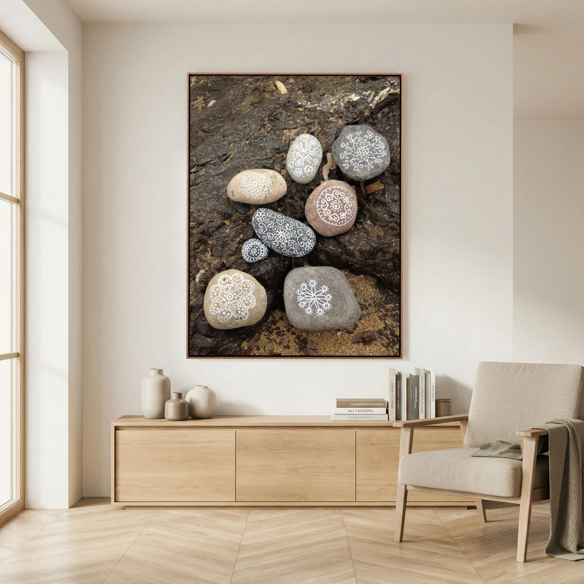 Stone henge printed on Art Canvas 