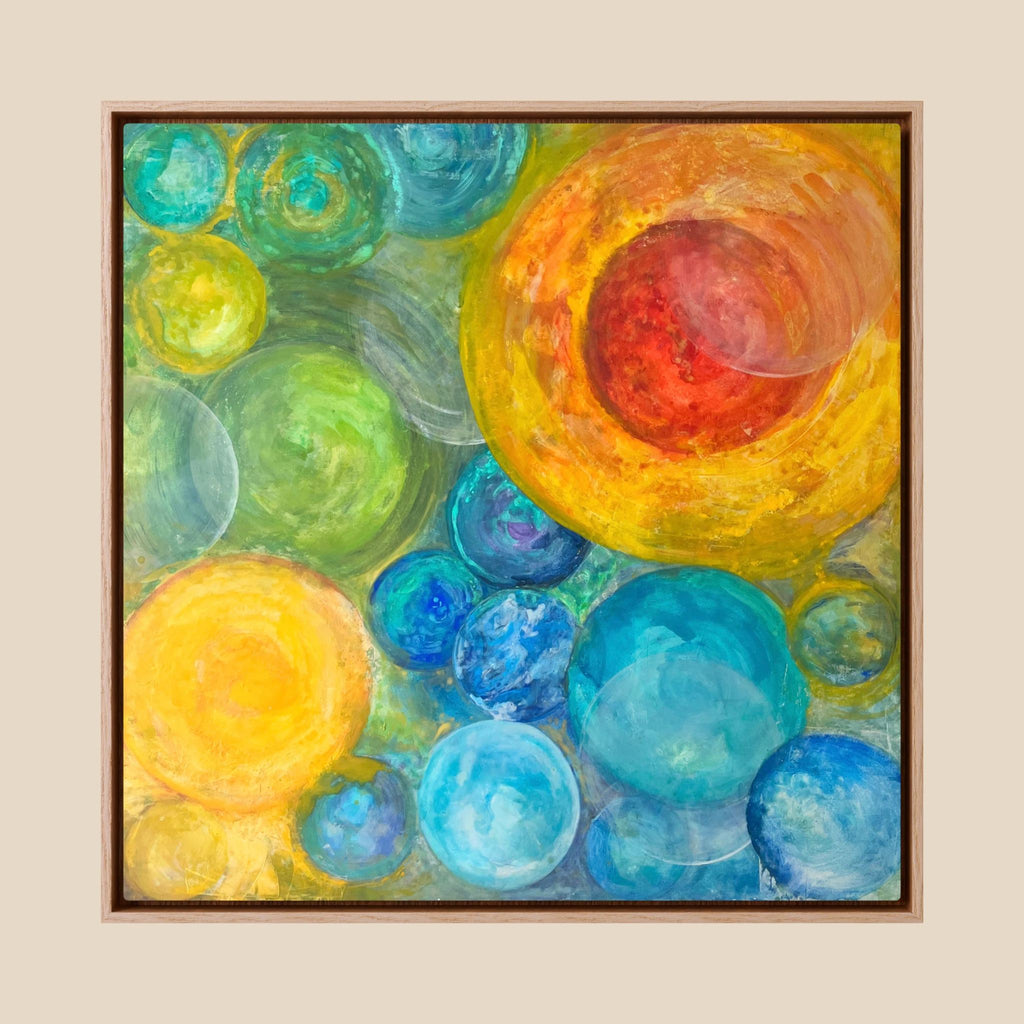 Circles of life Art Print