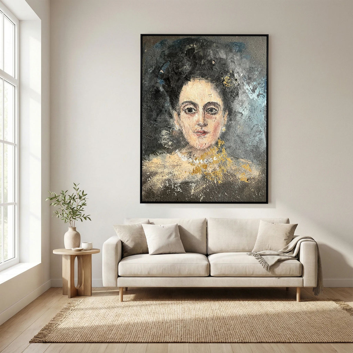 Fayum printed on Canvas