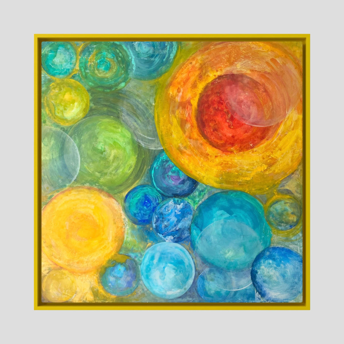 Circles of life Art Print