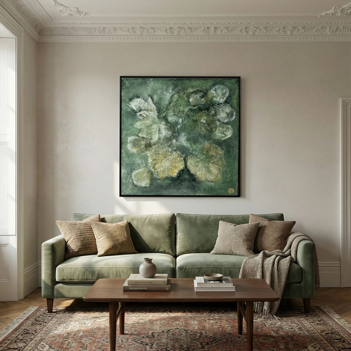 Botanico printed on Art Canvas 