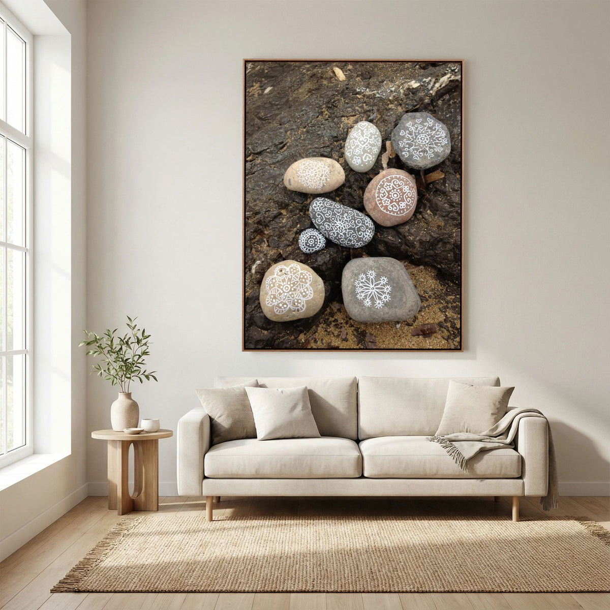 Stone henge printed on Art Canvas 