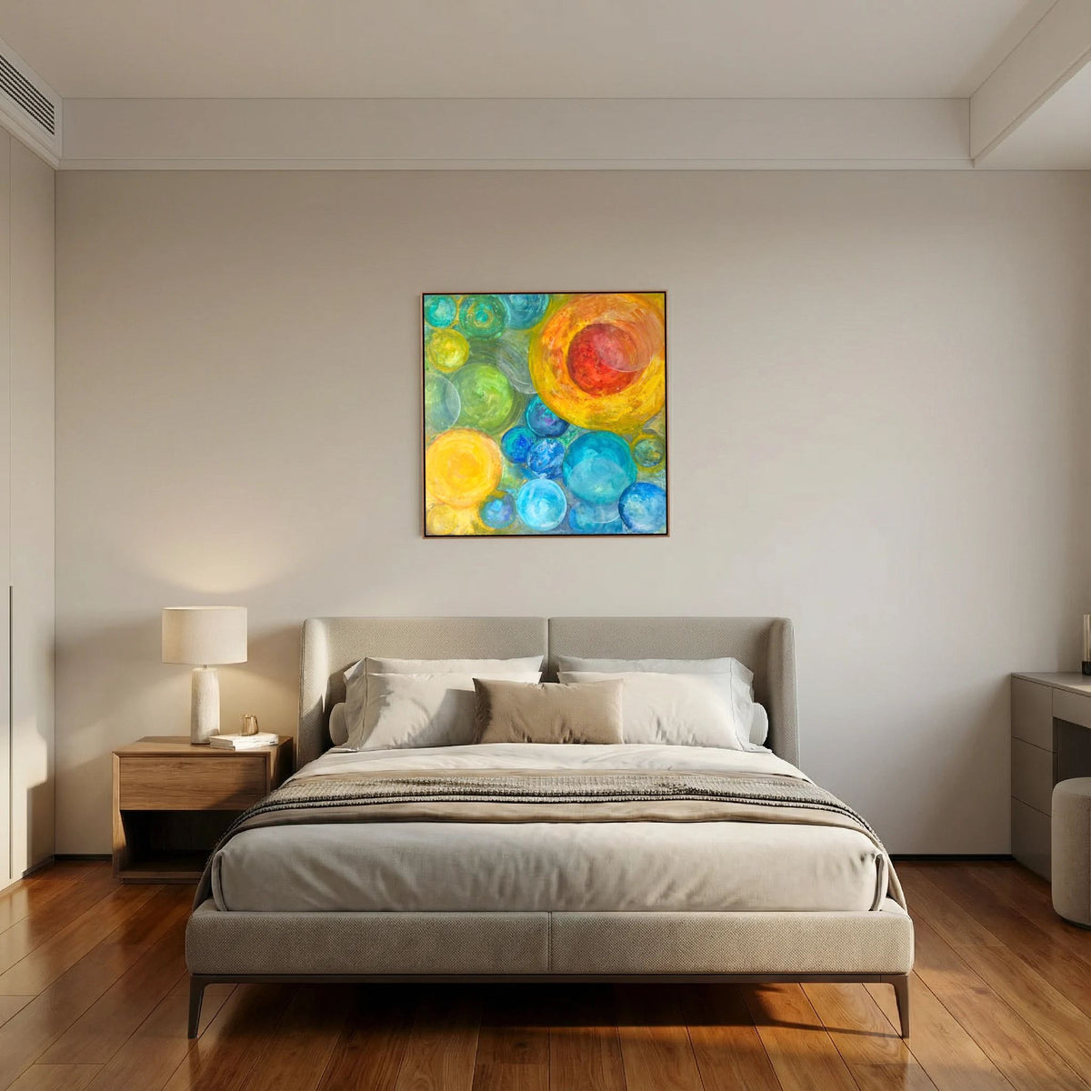 Circles of life Art Print