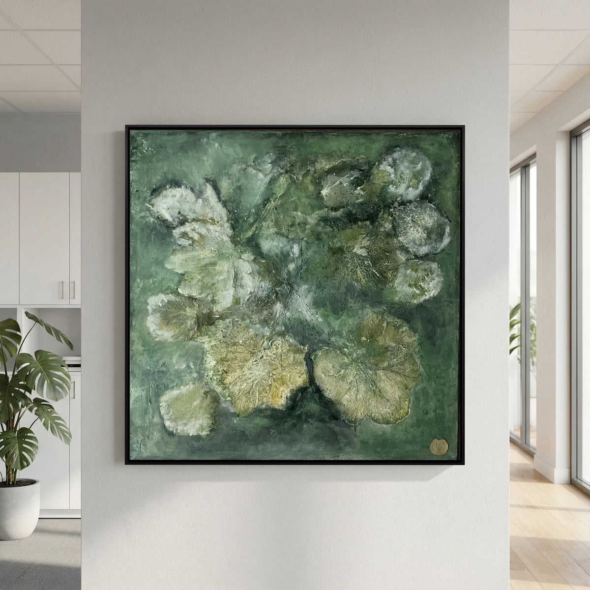 Botanico printed on Art Canvas 