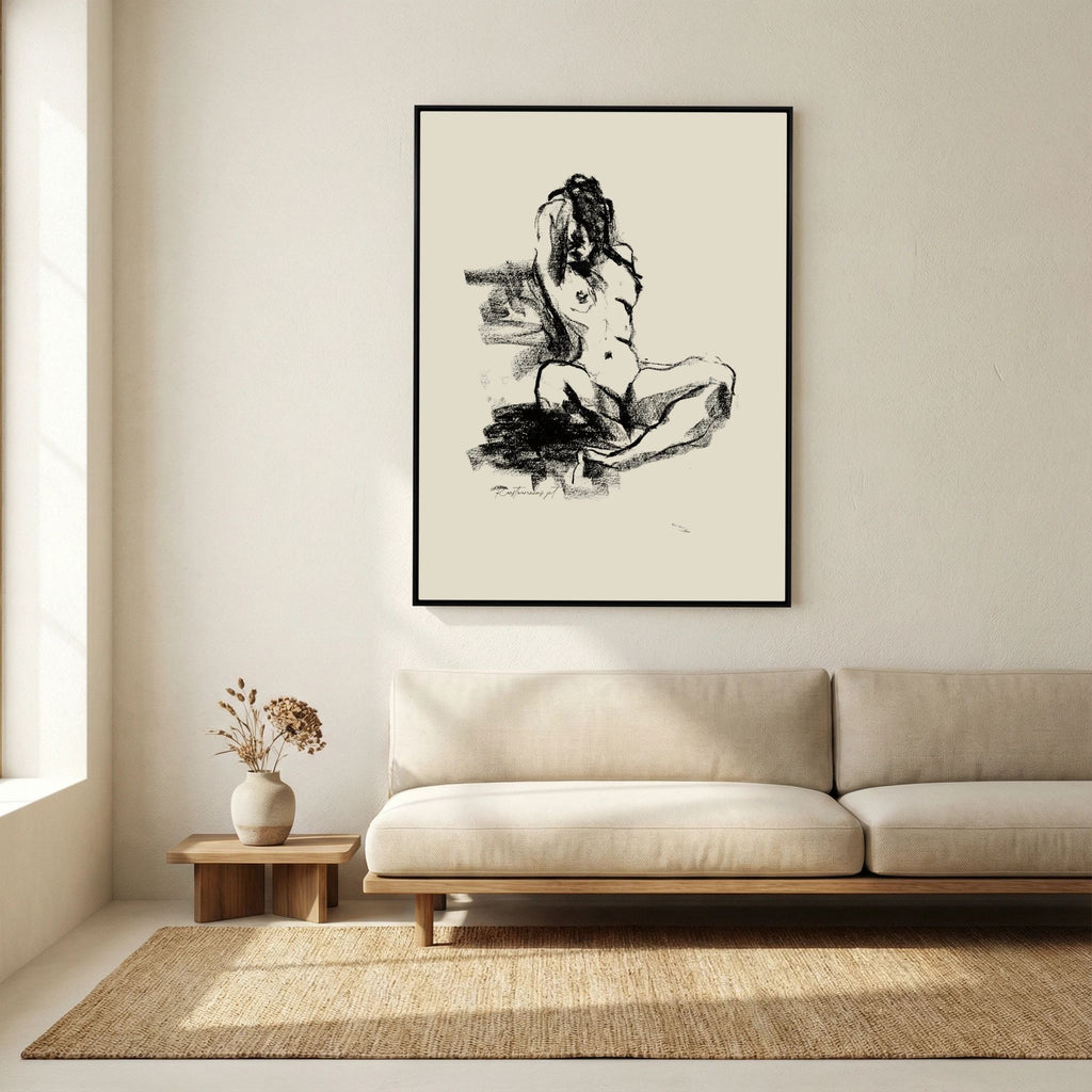 Dancing Pastels printed on Art Canvas 