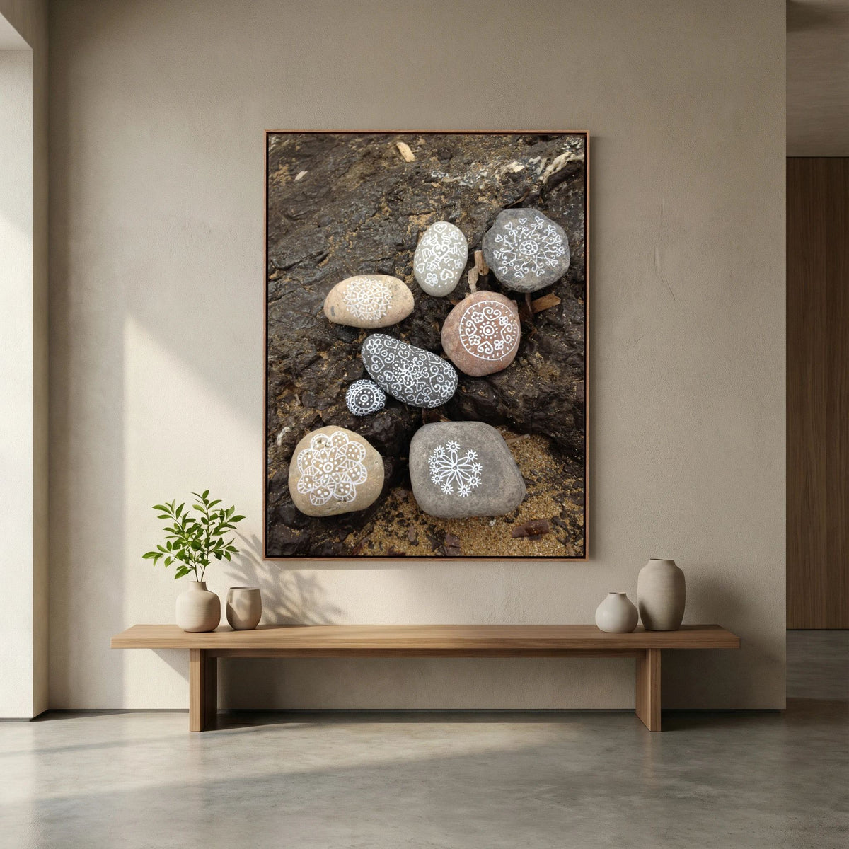 Stone henge printed on Art Canvas 