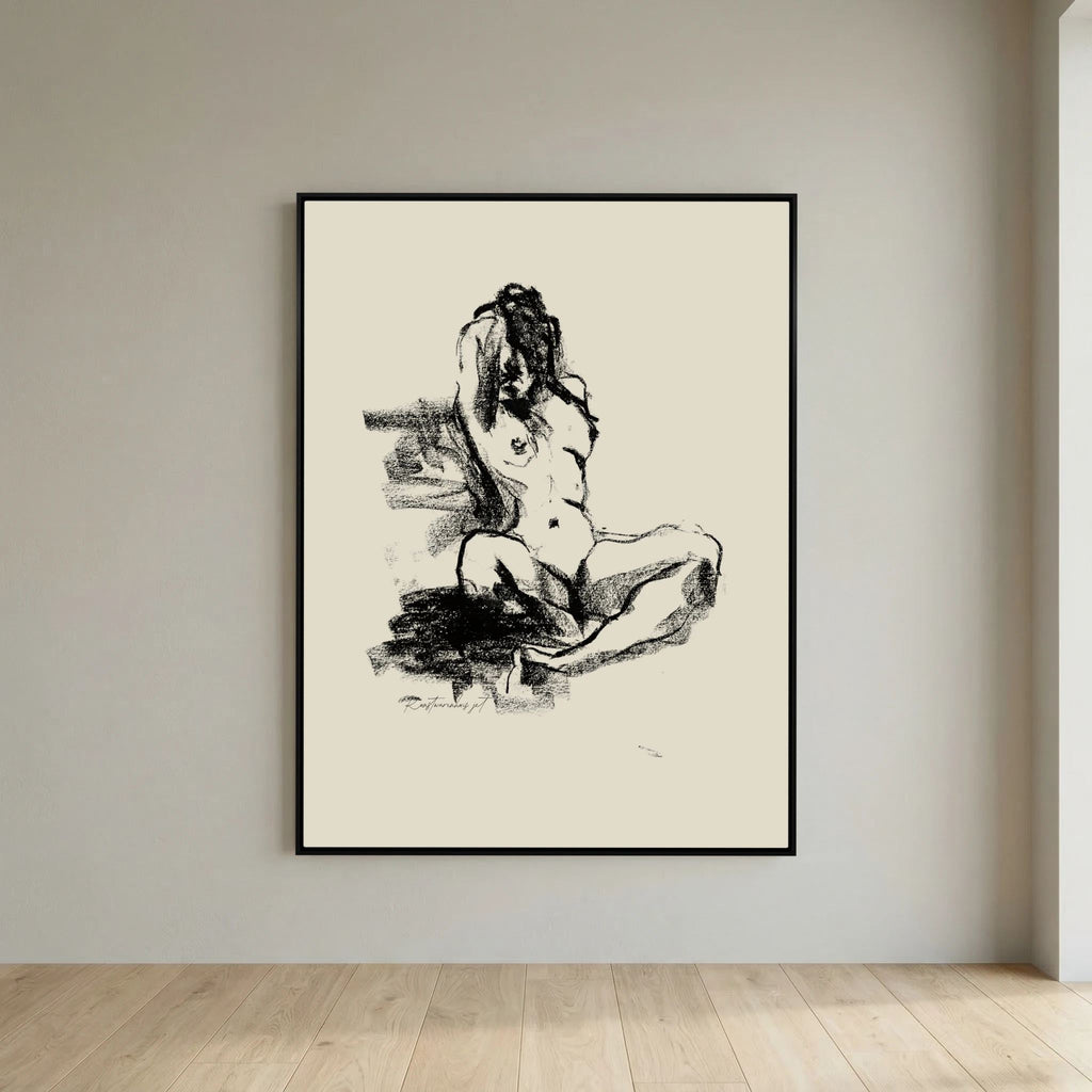 Dancing Pastels printed on Art Canvas 