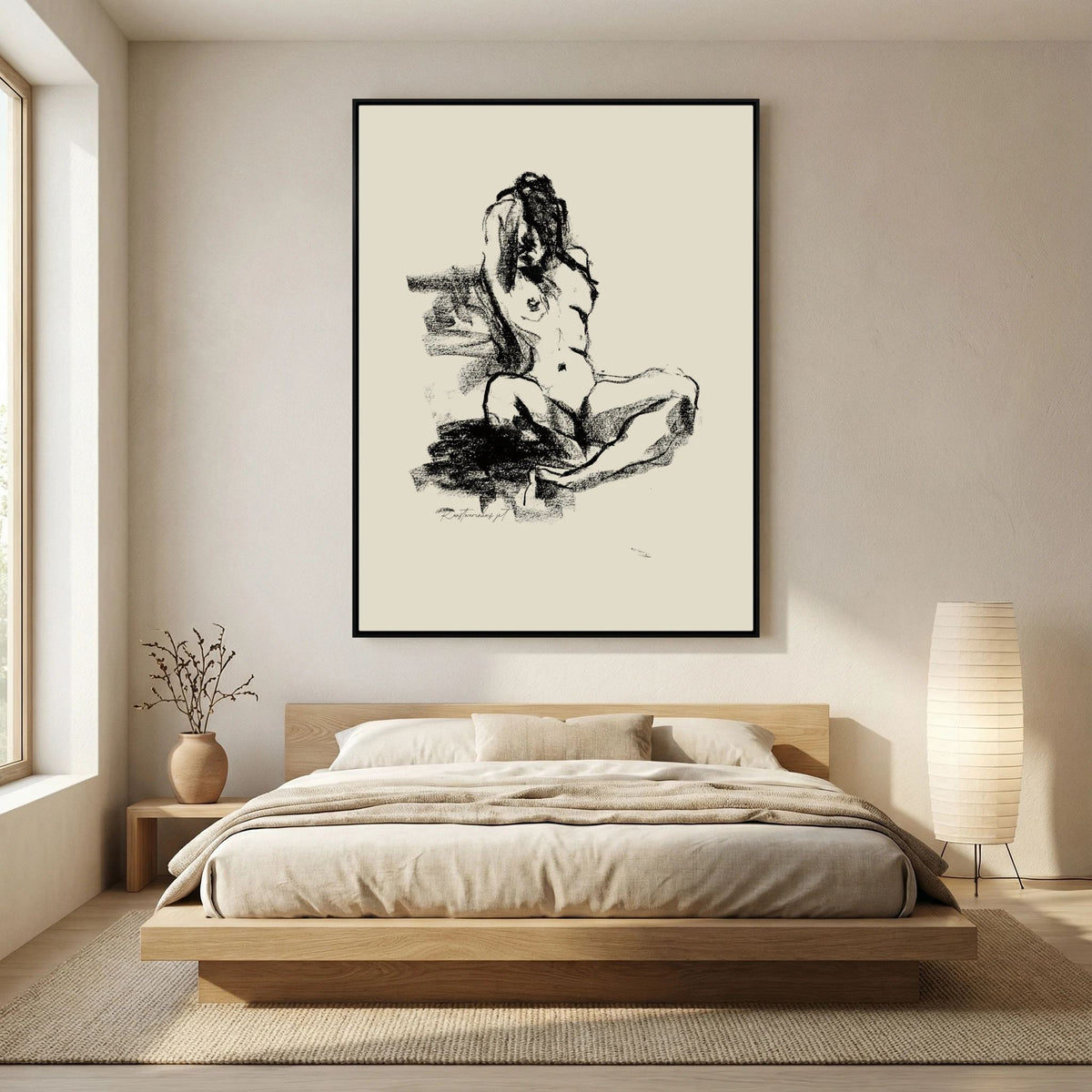 Dancing Pastels printed on Art Canvas 