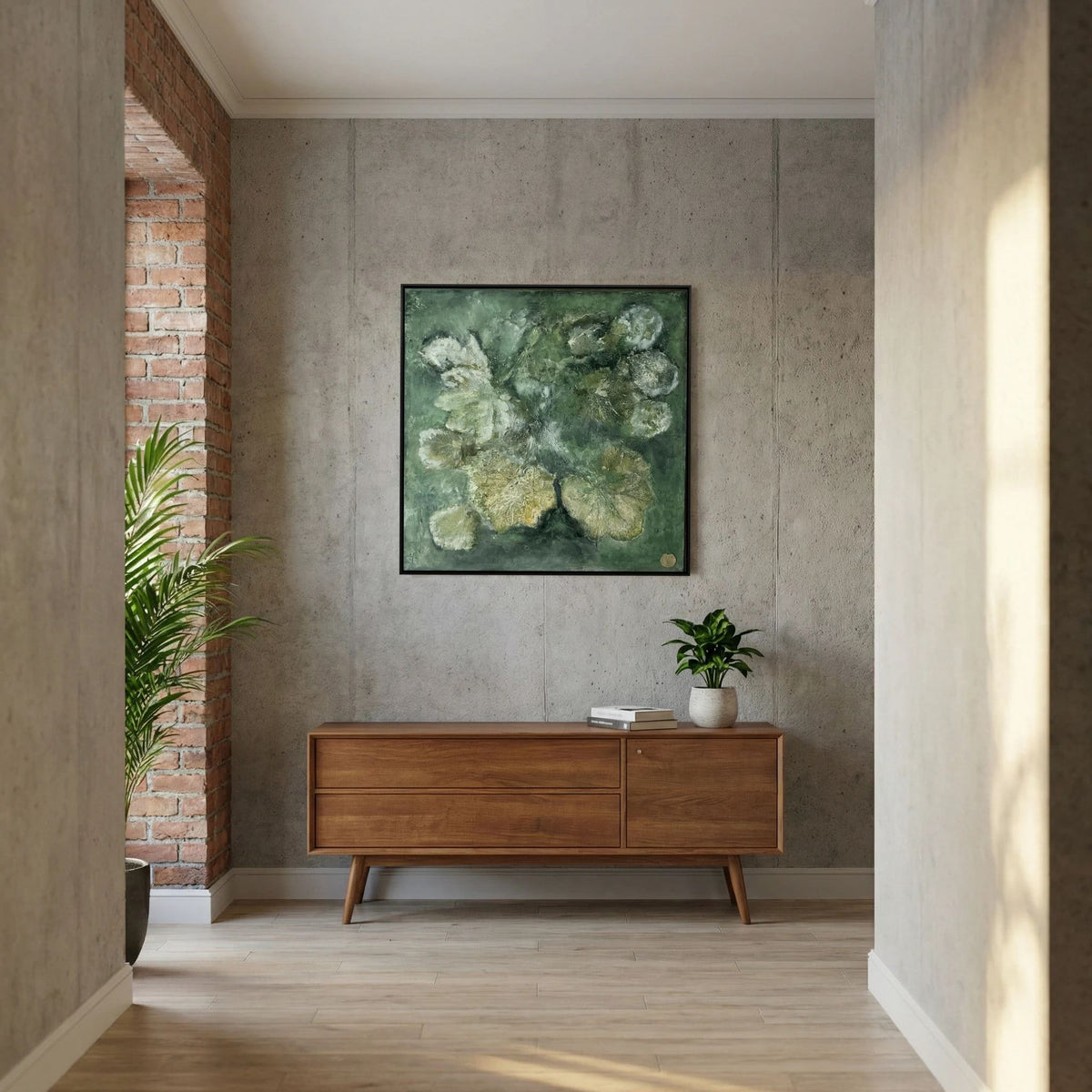 Botanico printed on Art Canvas 