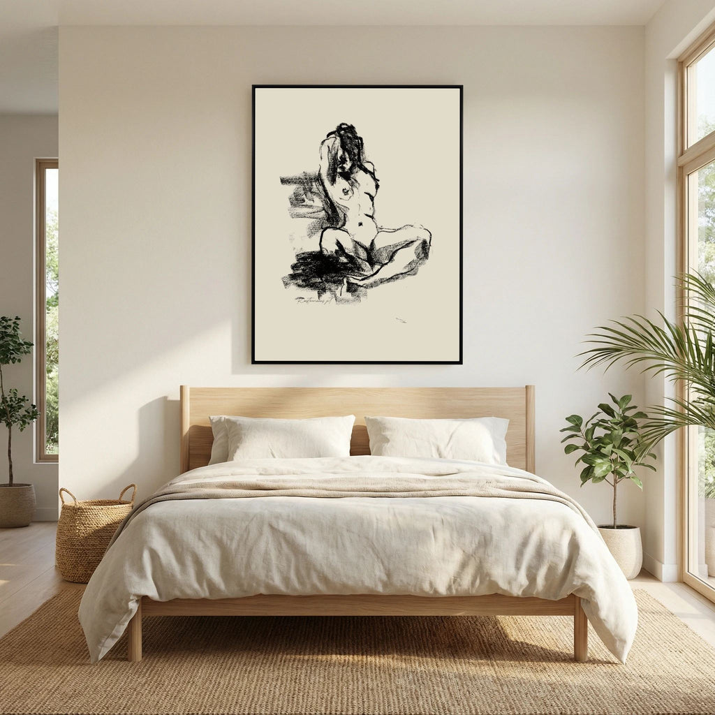 Dancing Pastels printed on Art Canvas 