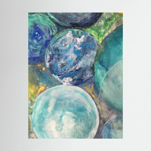 Blue circles of Life 