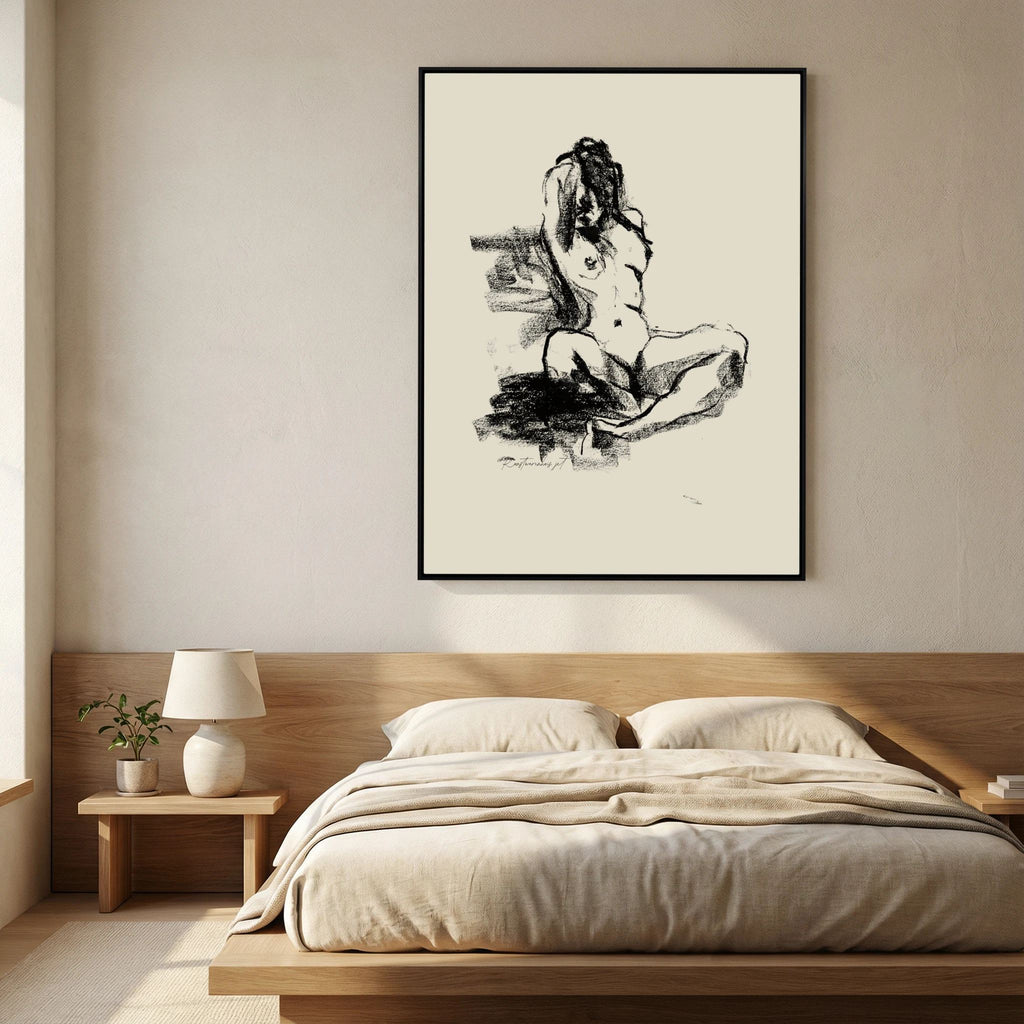 Dancing Pastels printed on Art Canvas 