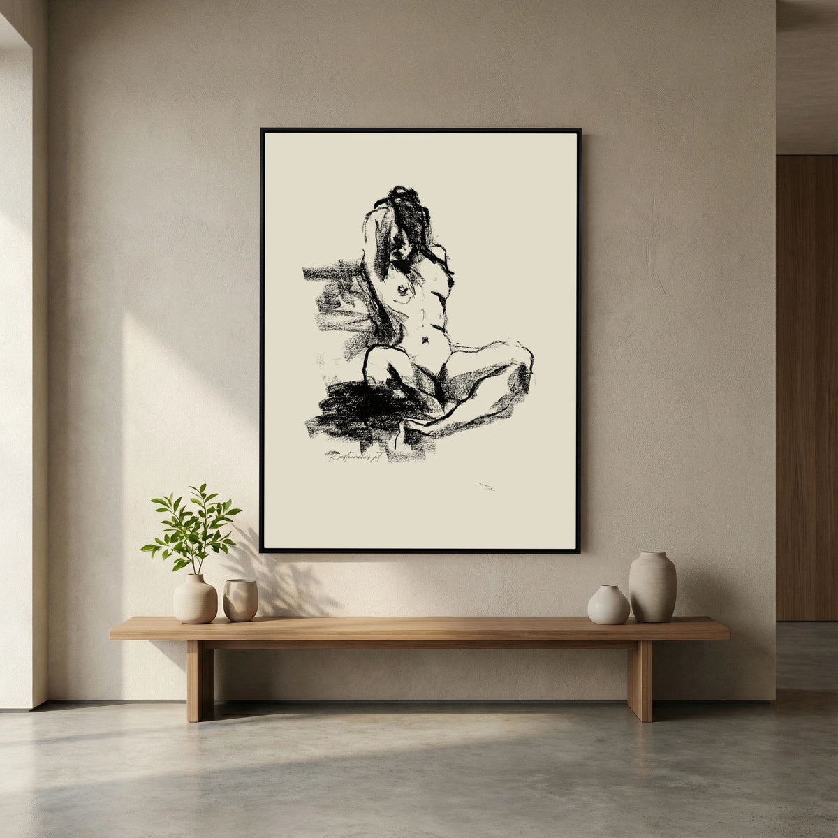 Dancing Pastels printed on Art Canvas 