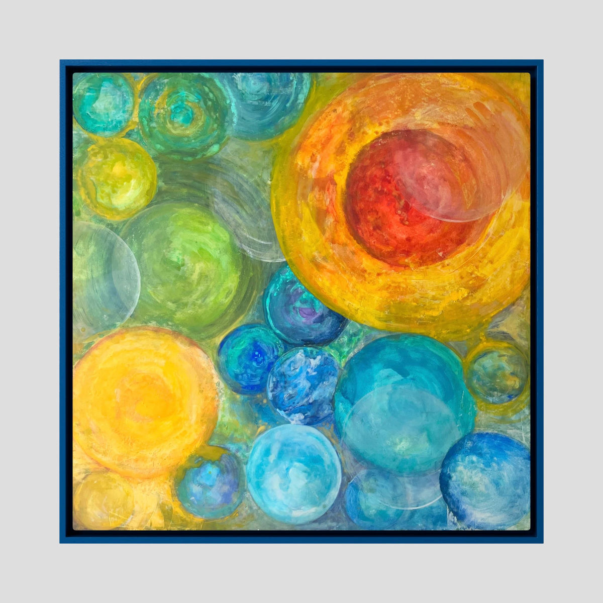 Circles of life Art Print