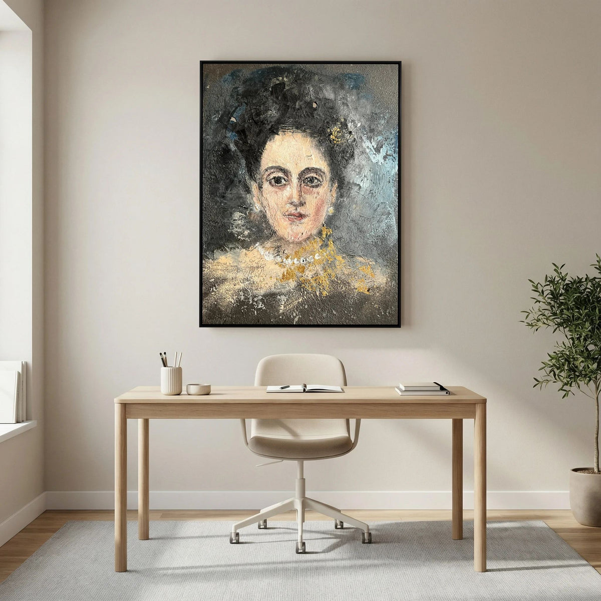 Fayum printed on Canvas