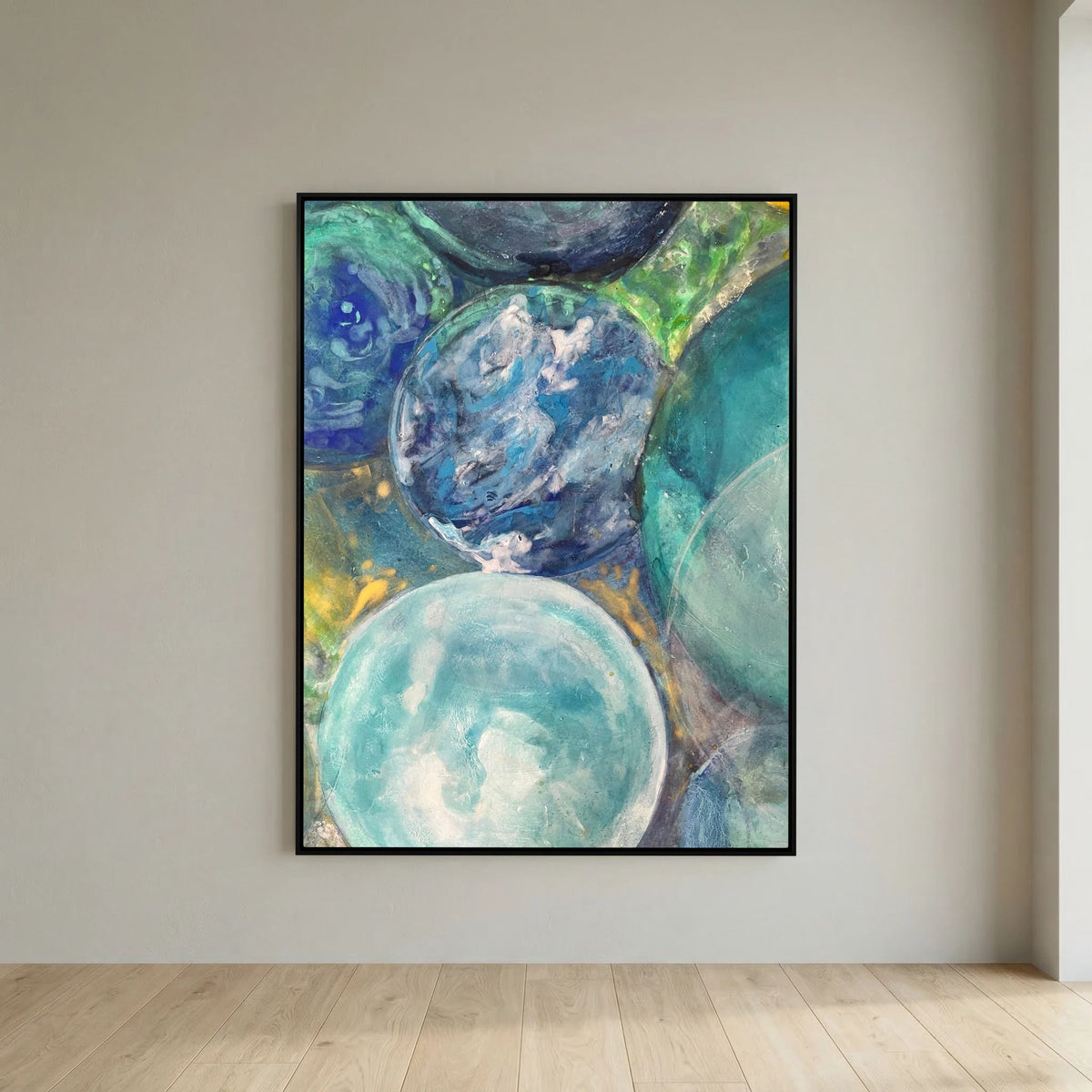 Blue circles of Life 