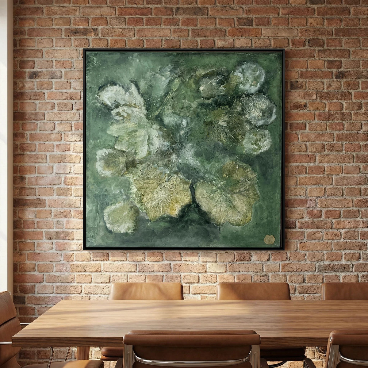 Botanico printed on Art Canvas 