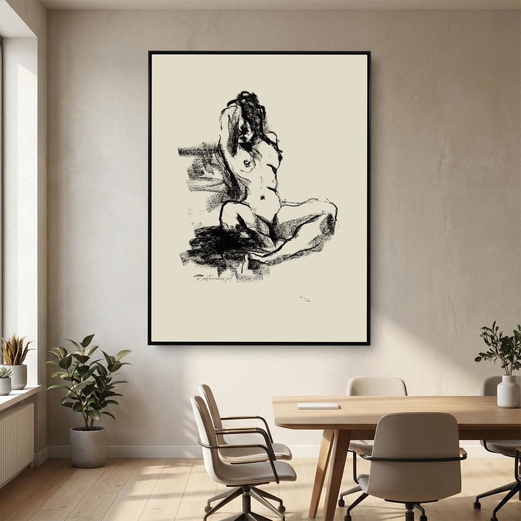 Dancing Pastels printed on Art Canvas 