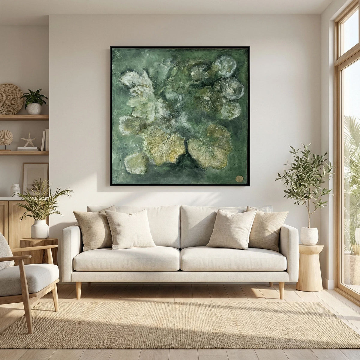 Botanico printed on Art Canvas 