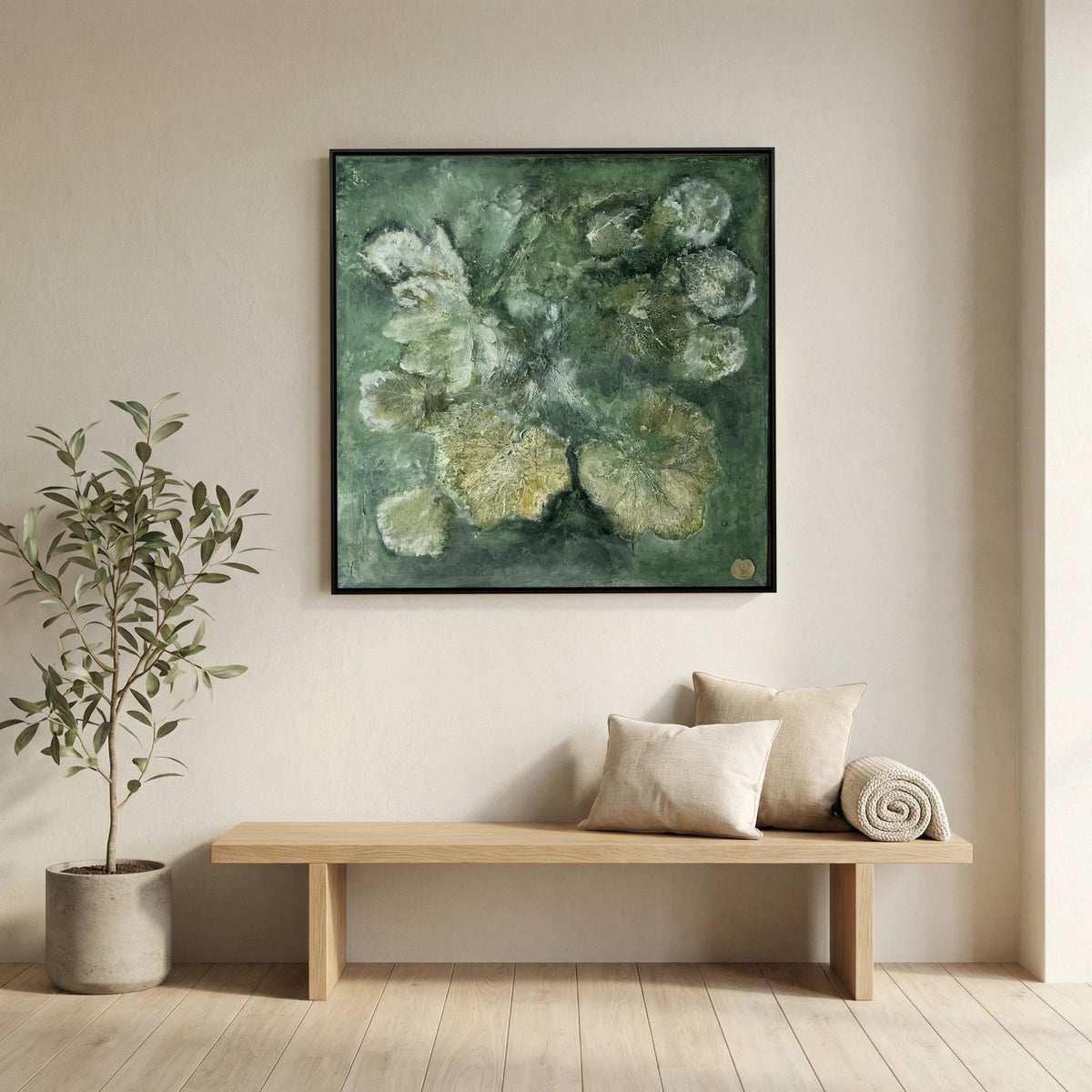 Botanico printed on Art Canvas 