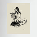 Dancing Pastels printed on Art Canvas 