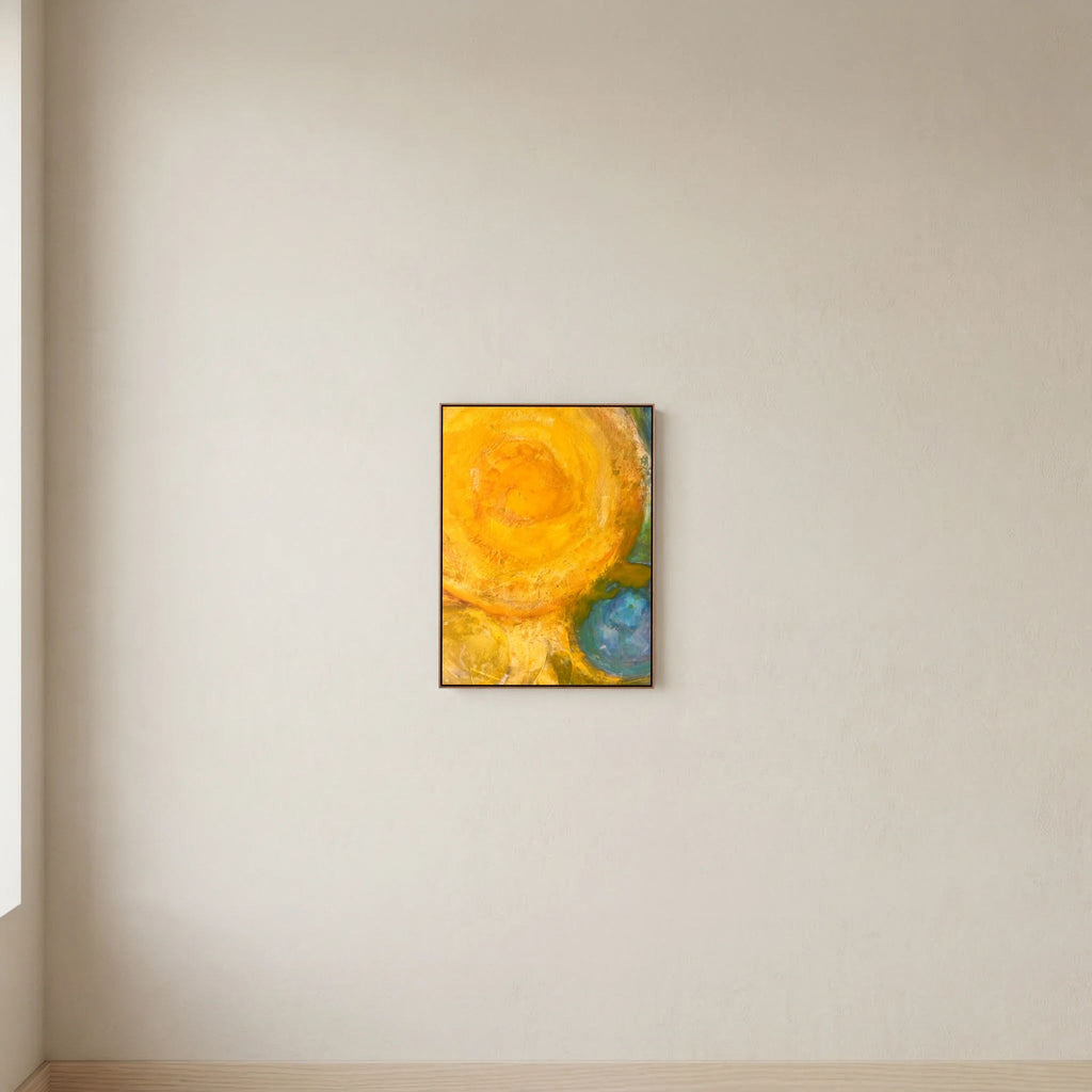 Sun power basics on printed Art canvas 