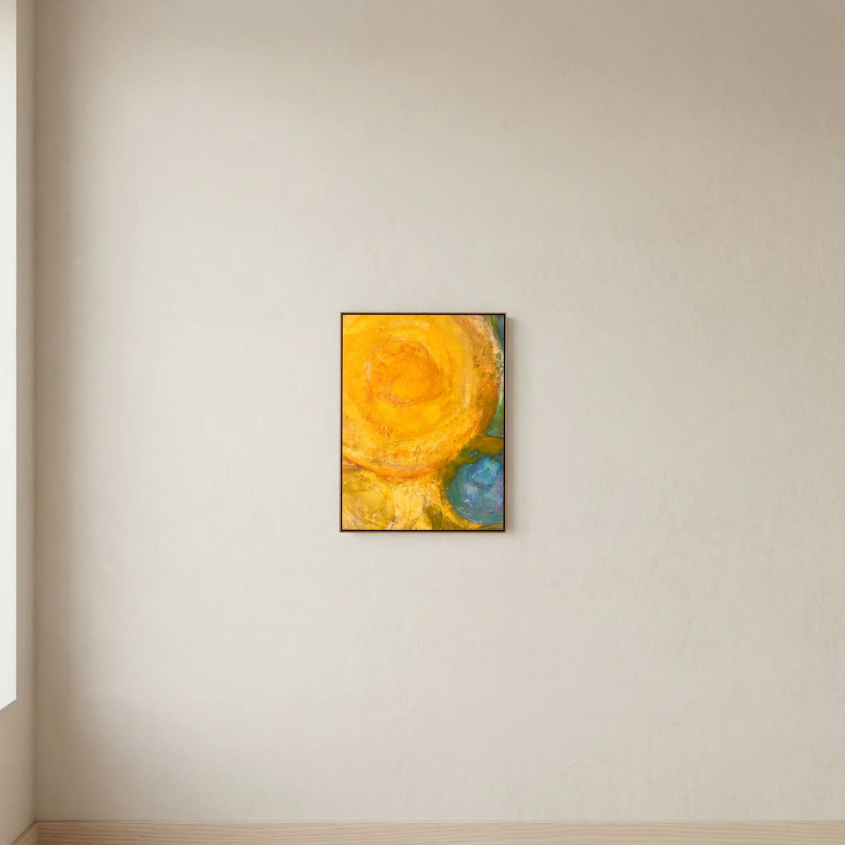 Sun power basics on printed Art canvas 