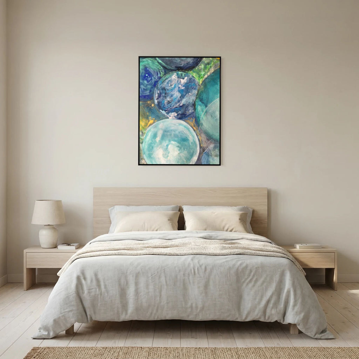 Blue circles of Life 