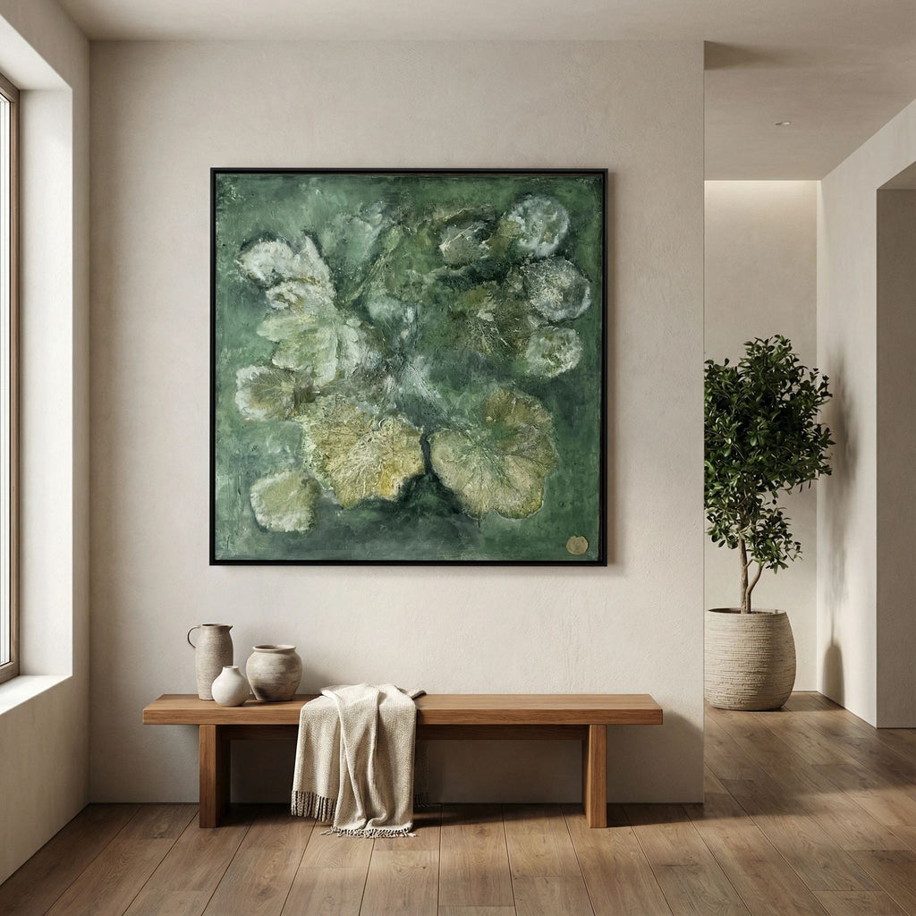 Botanico printed on Art Canvas 